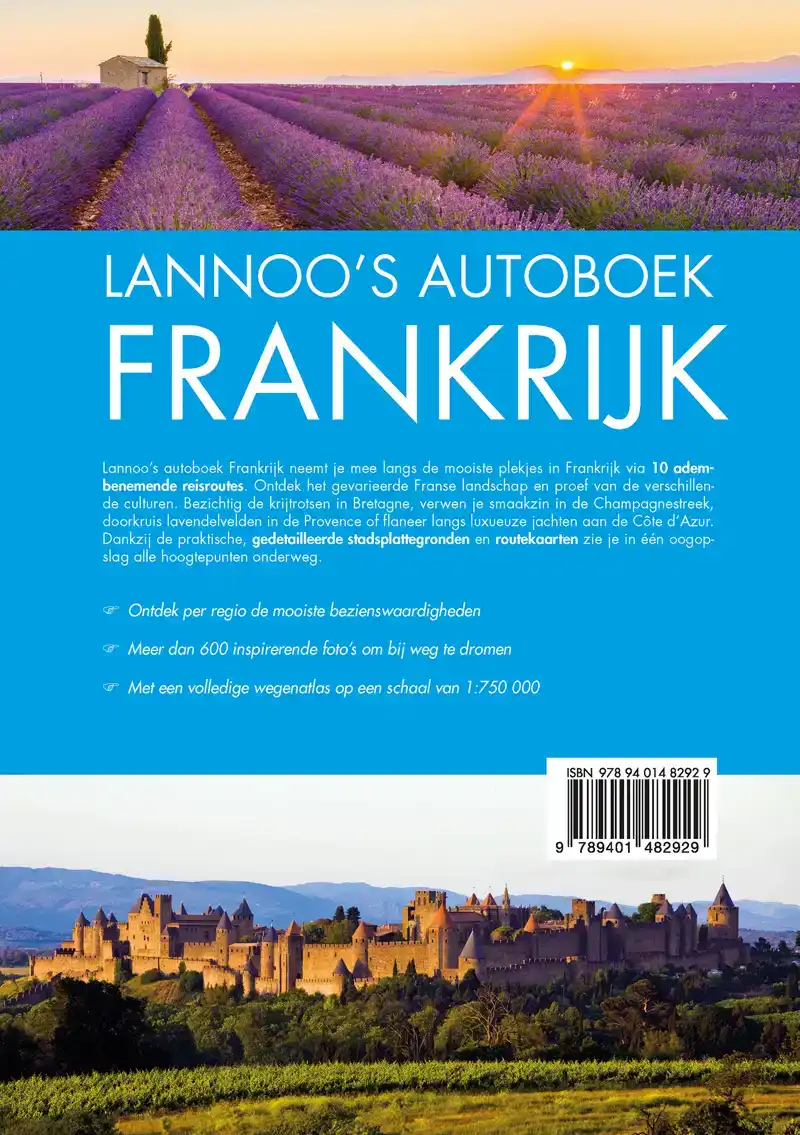 LANNOO'S AUTOBOEK FRANKRIJK