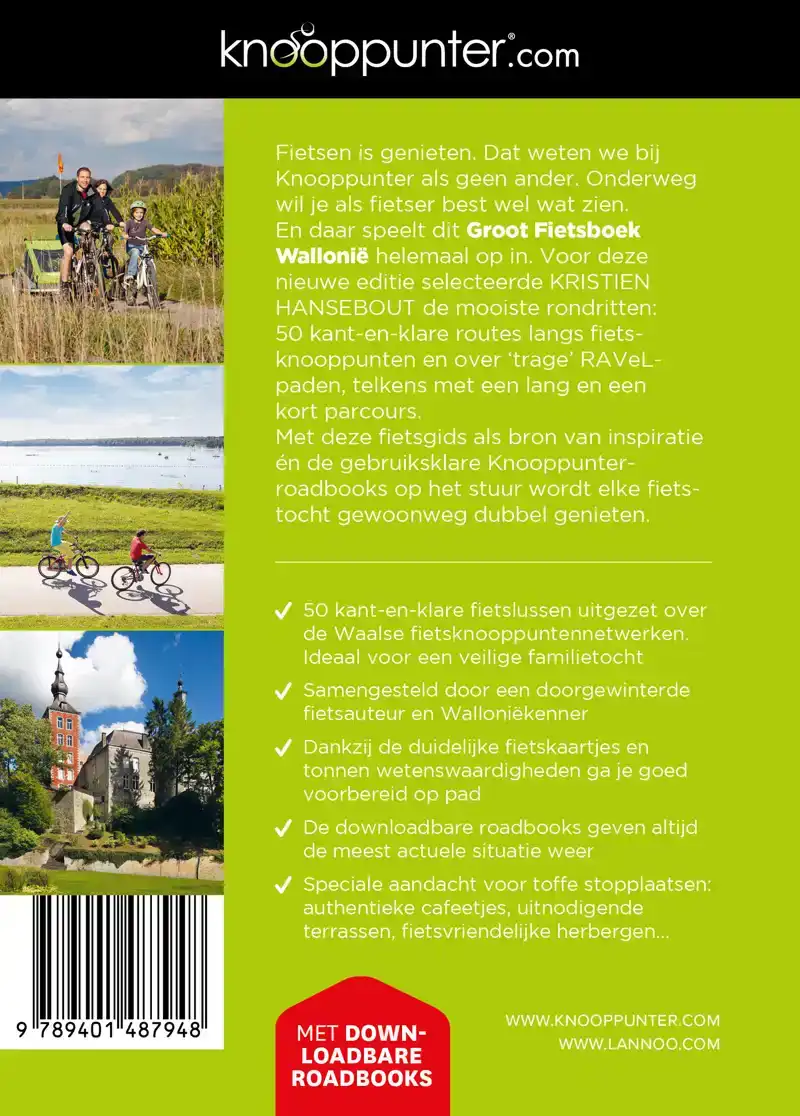KNOOPPUNTER GROOT FIETSBOEK WALLONIE