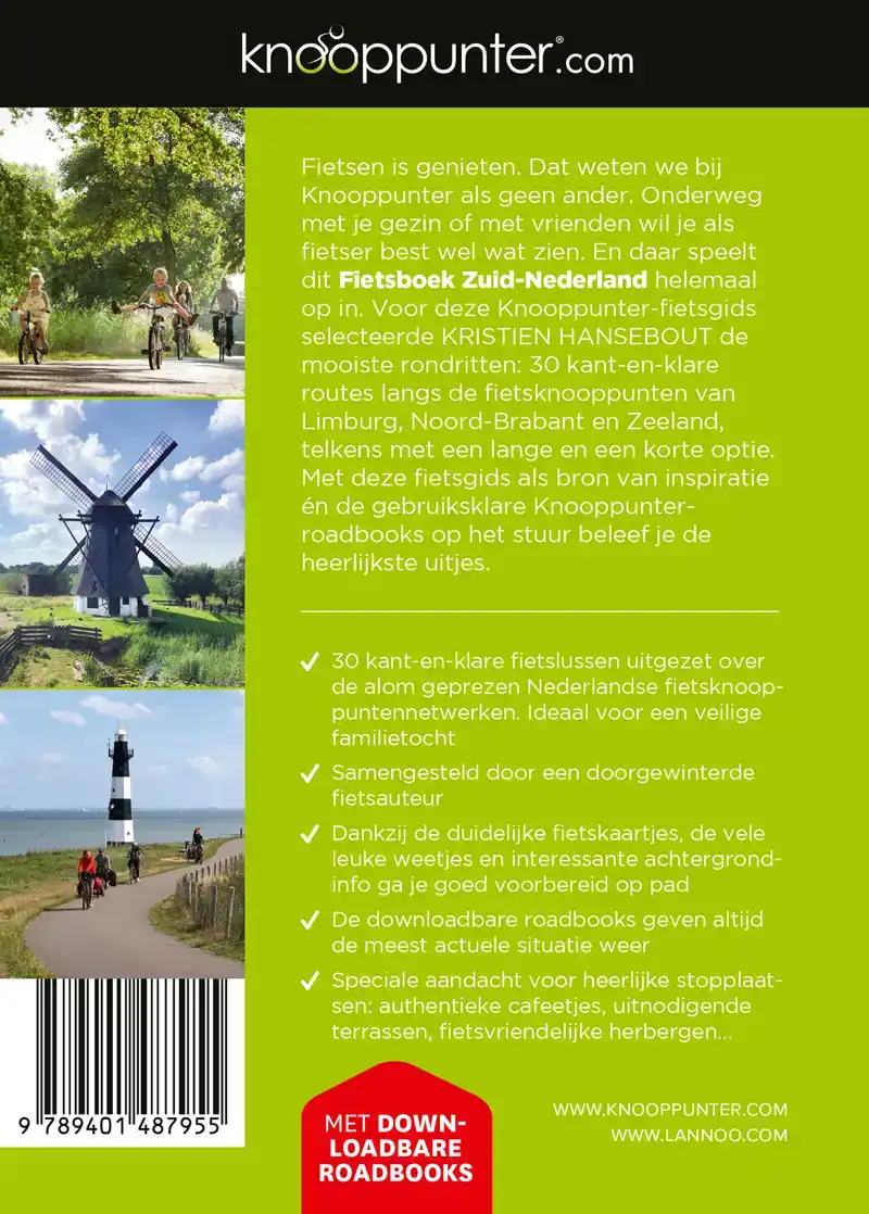 KNOOPPUNTER FIETSBOEK ZUID-NEDERLAND