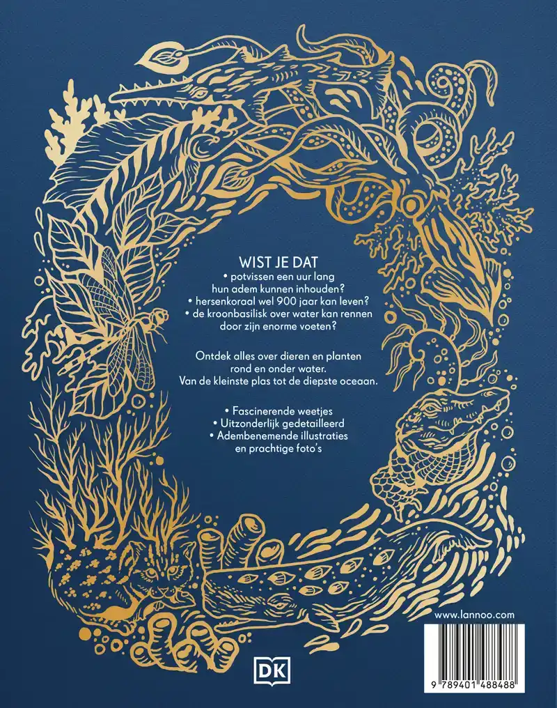 HET DIKKE BOEK VAN ALLES WAT LEEFT IN HET WATER