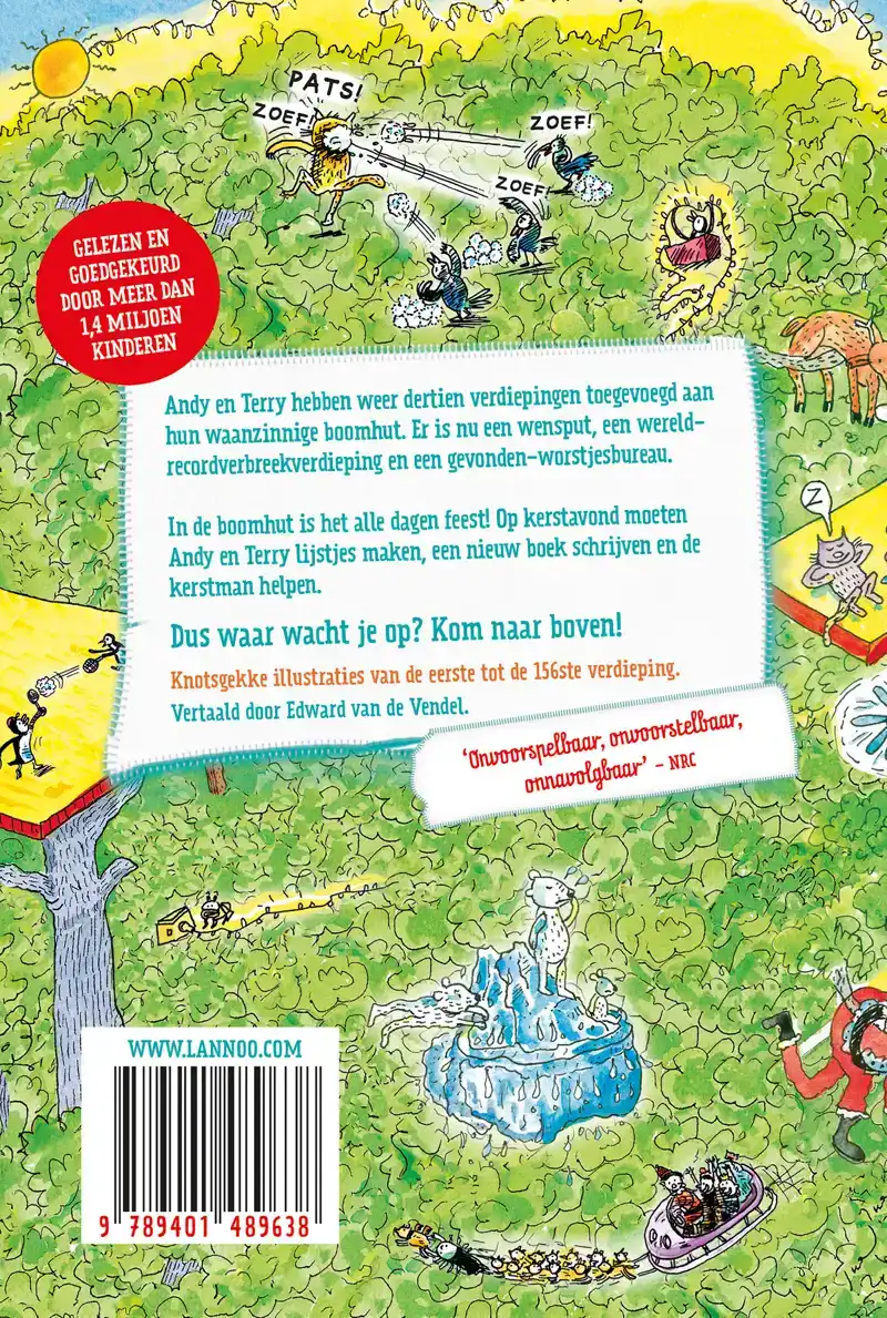 DE WAANZINNIGE BOOMHUT VAN 156 VERDIEPINGEN