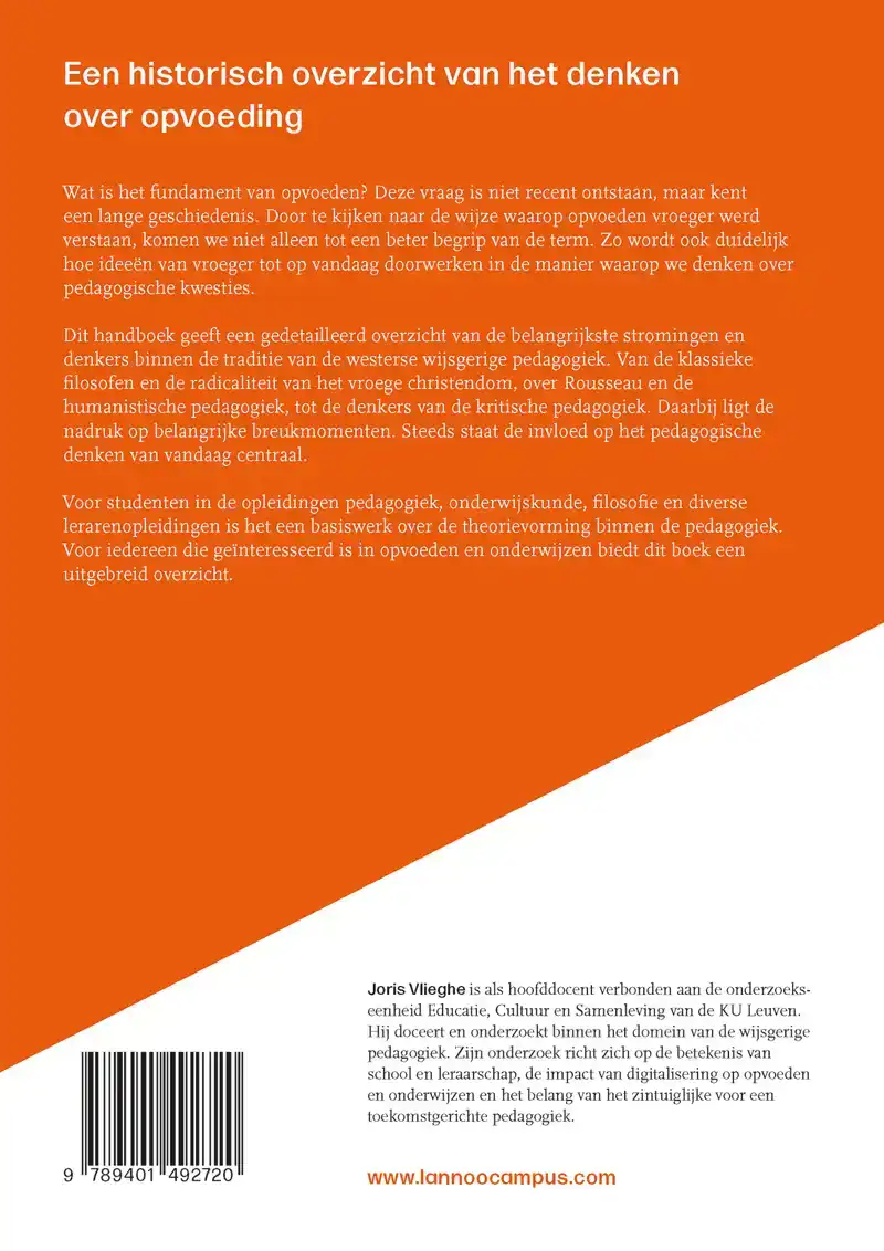 WIJSGERIGE PEDAGOGIEK