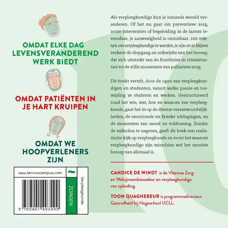 100 REDENEN OM VERPLEEGKUNDIGE TE WORDEN, TE ZIJN EN TE BLIJ