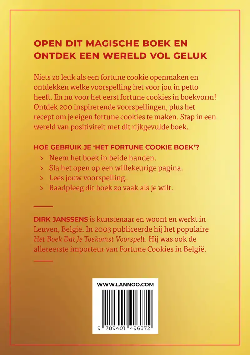 HET FORTUNE COOKIE BOEK