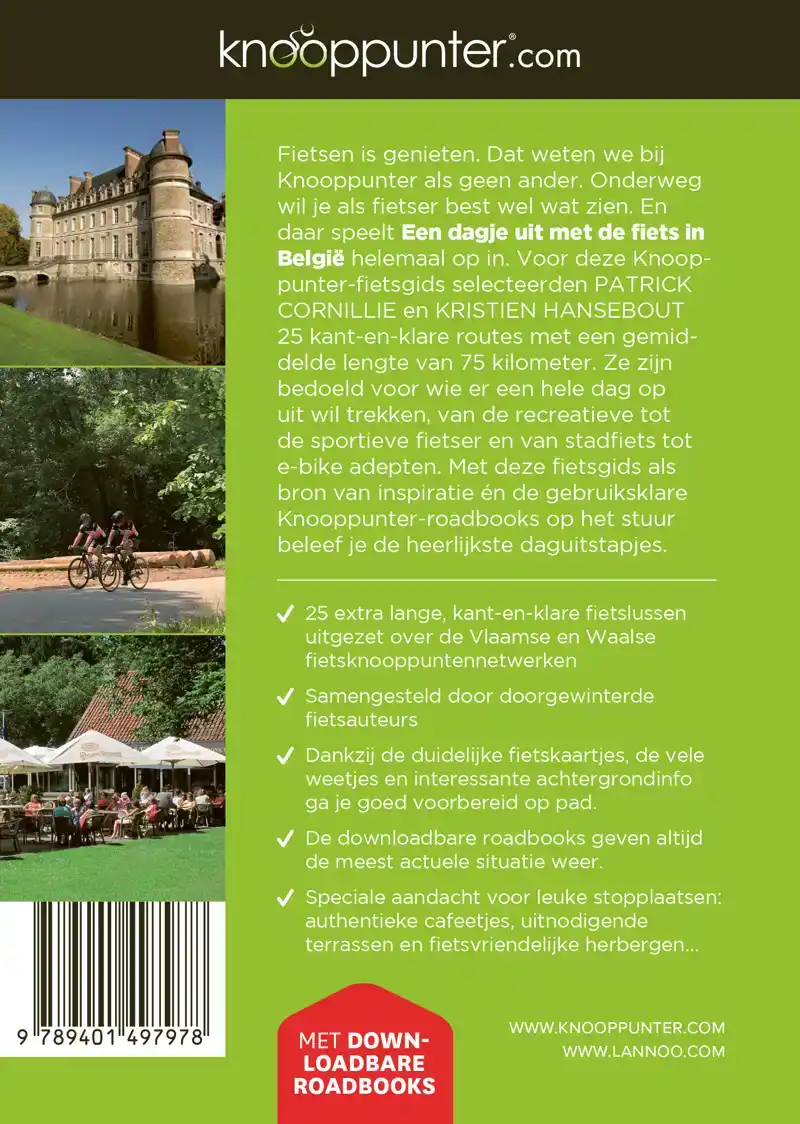 KNOOPPUNTER EEN DAGJE UIT MET DE FIETS IN BELGIE