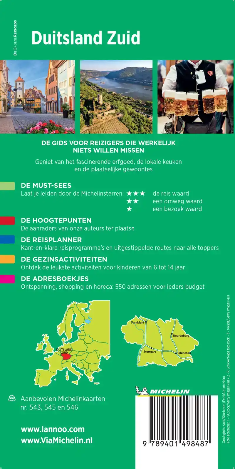 MICHELIN REISGIDS DUITSLAND ZUID