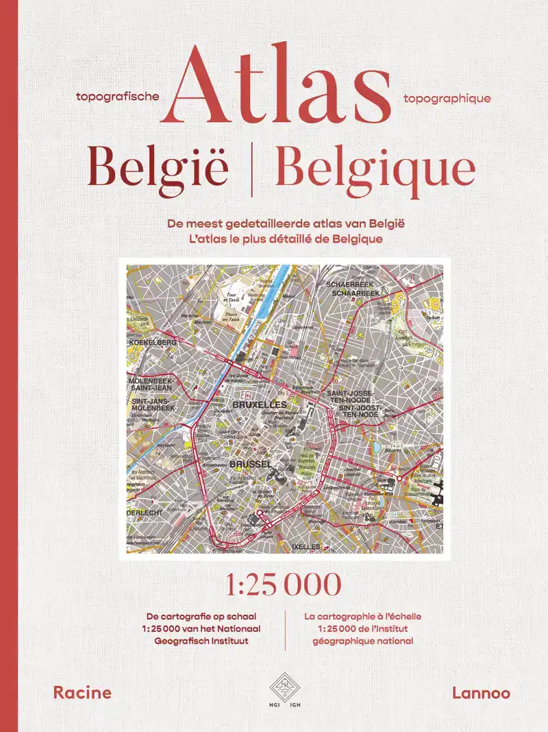 TOPOGRAFISCHE ATLAS VAN BELGIE/ATLAS TOPOGRAPHIQUE DE BELGIQ