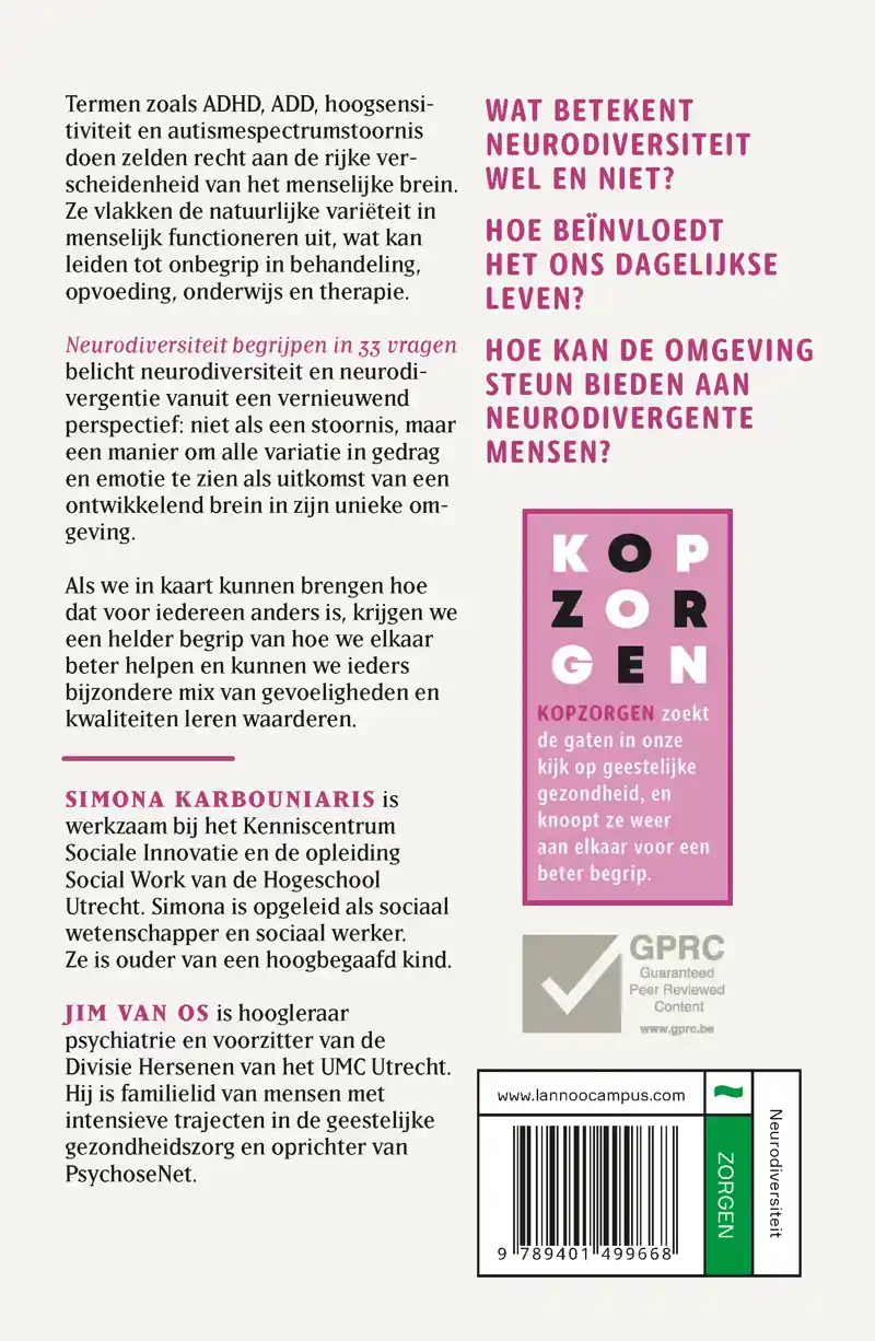 NEURODIVERSITEIT BEGRIJPEN