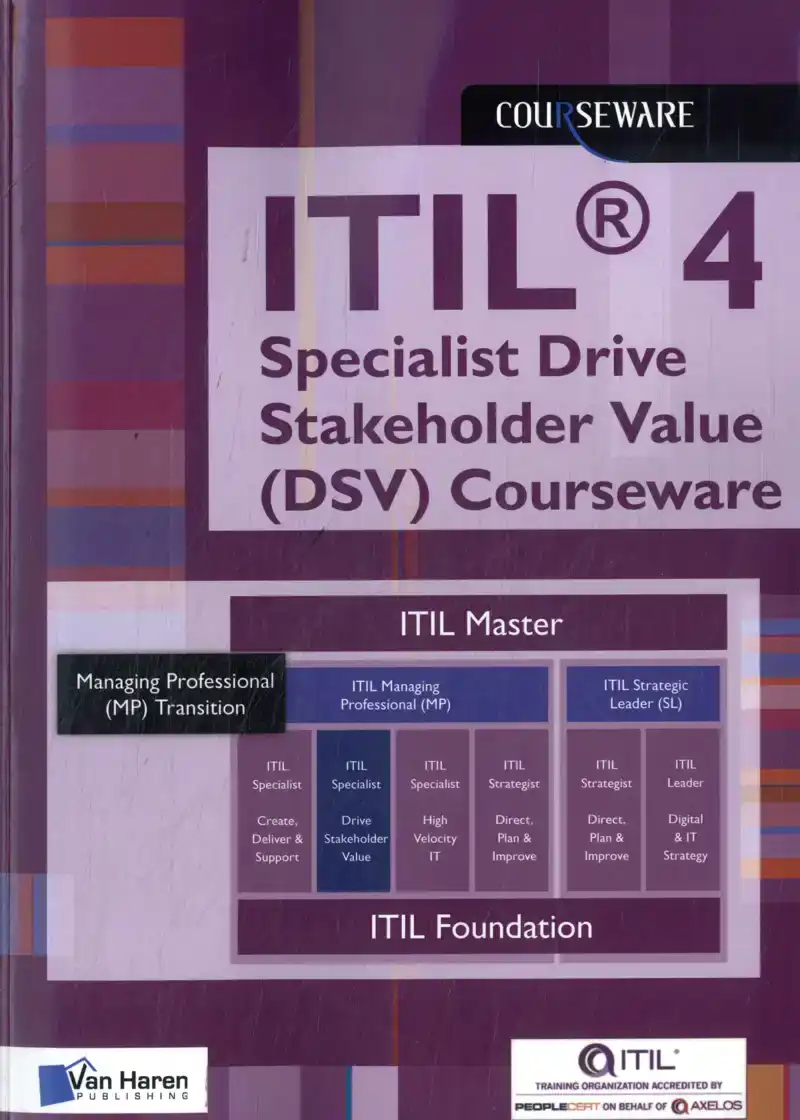ITILR 4 SPECIALIST DRIVE STAKEHOLDER VALUE (DSV) COURSEWARE
