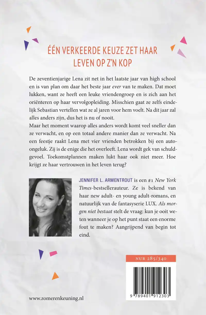 ALS MORGEN NIET BESTAAT