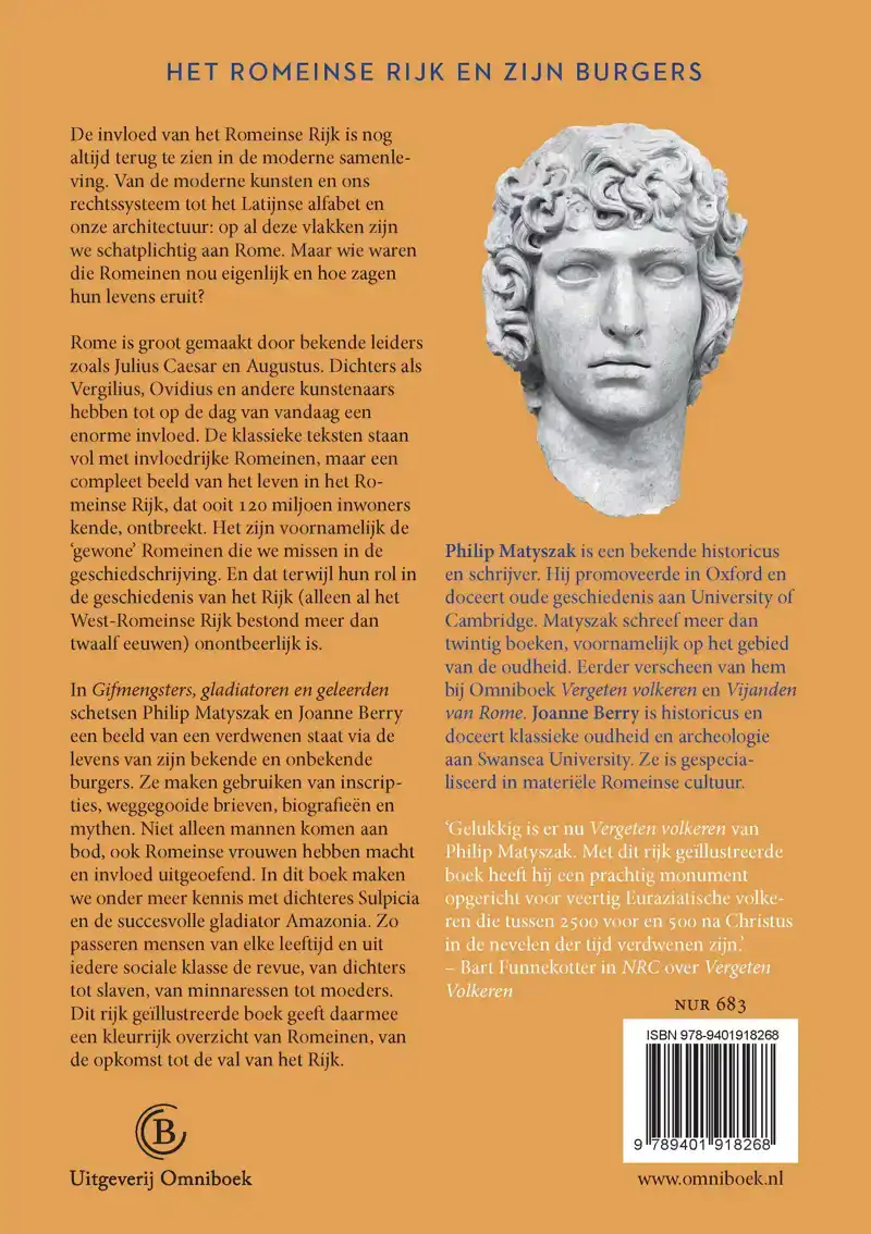 GIFMENGSTERS, GLADIATOREN EN GELEERDEN