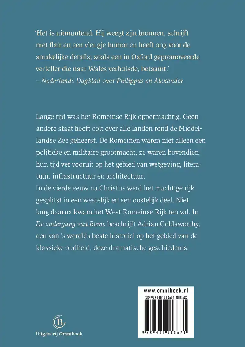 DE ONDERGANG VAN ROME