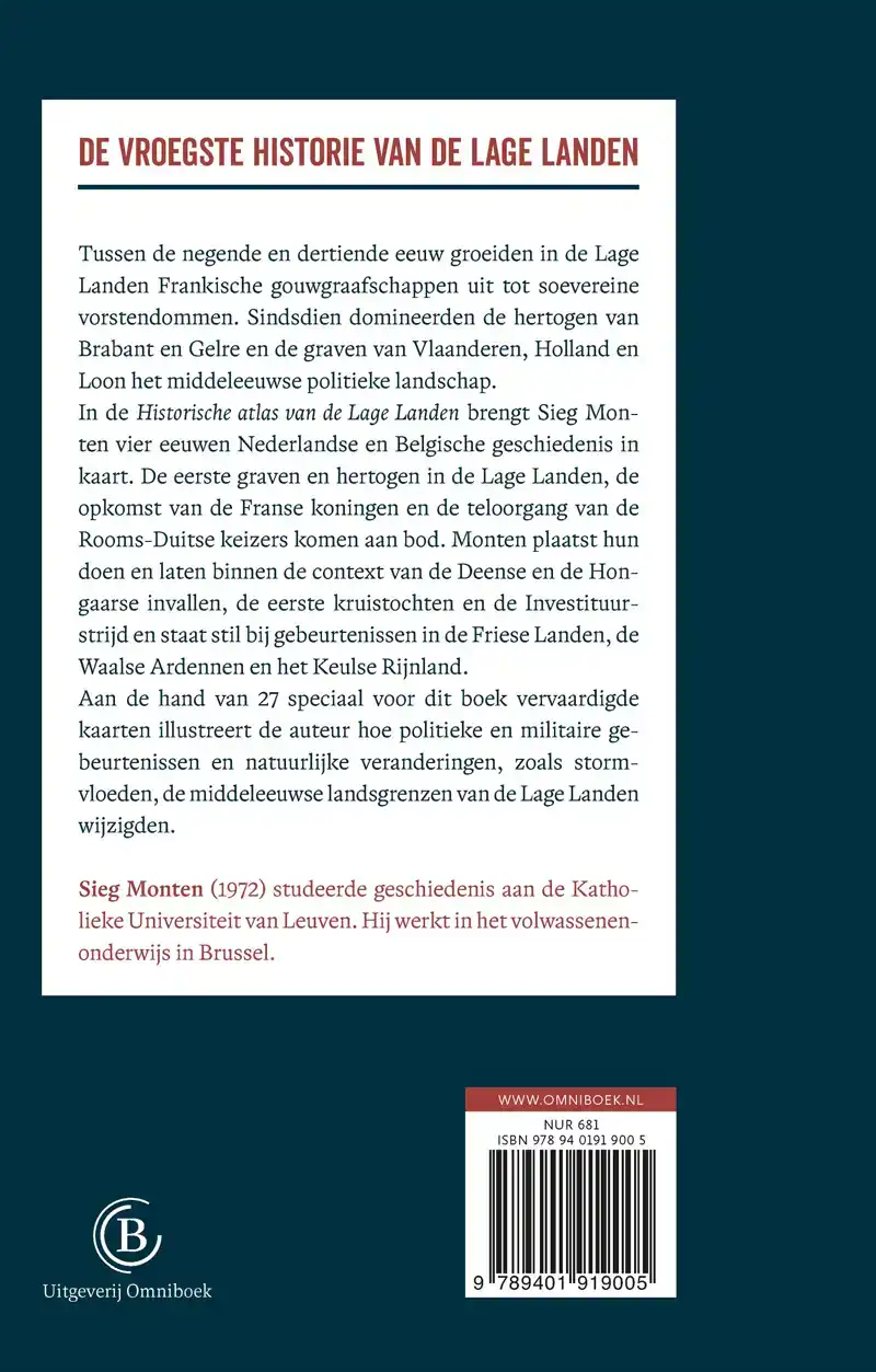 HISTORISCHE ATLAS VAN DE LAGE LANDEN