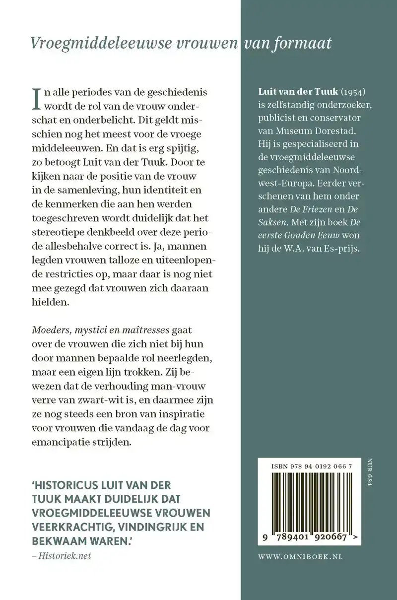 MOEDERS, MYSTICI EN MAITRESSES