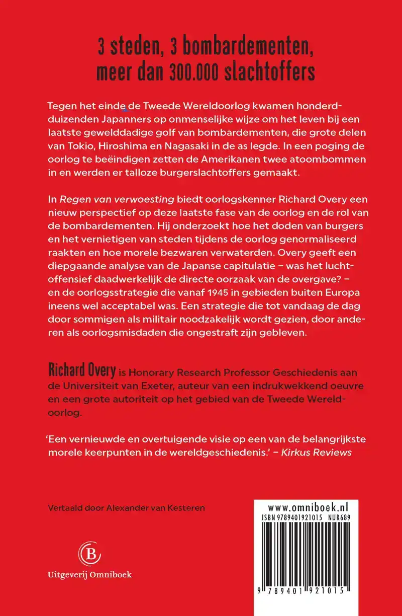 REGEN VAN VERWOESTING