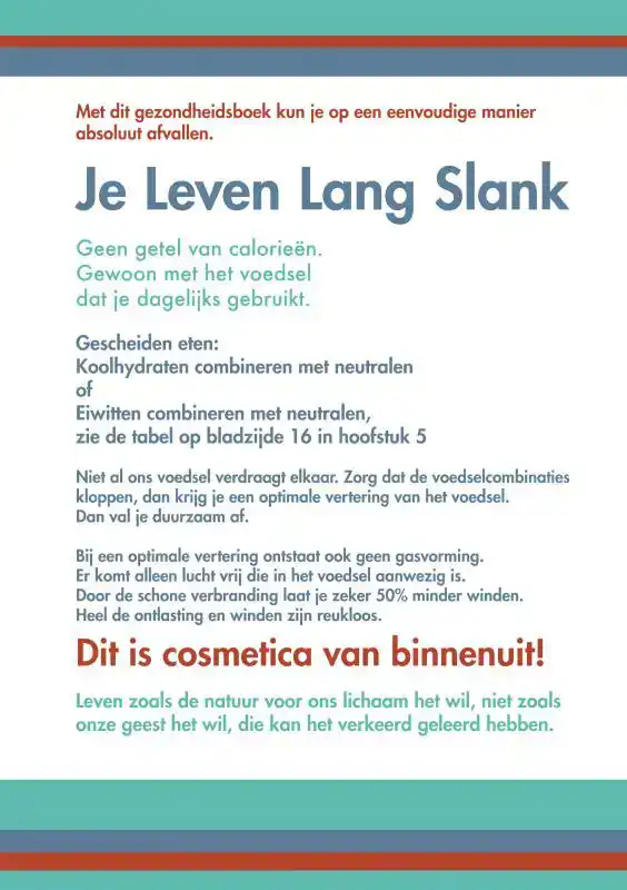 JE LEVEN LANG SLANK