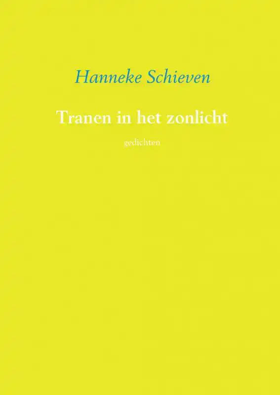 TRANEN IN HET ZONLICHT