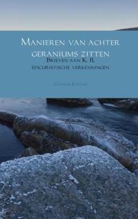 MANIEREN VAN ACHTER GERANIUMS ZITTEN