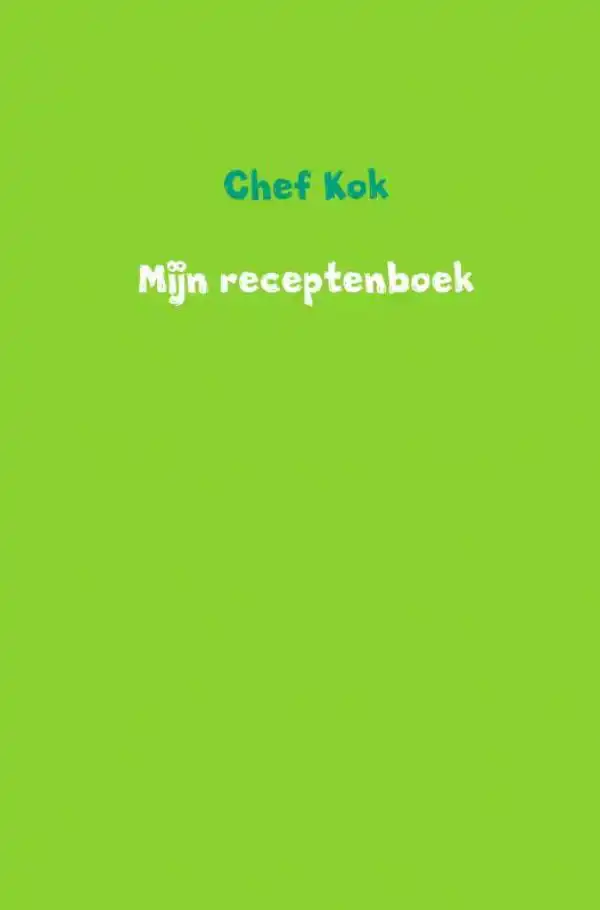 MIJN RECEPTENBOEK