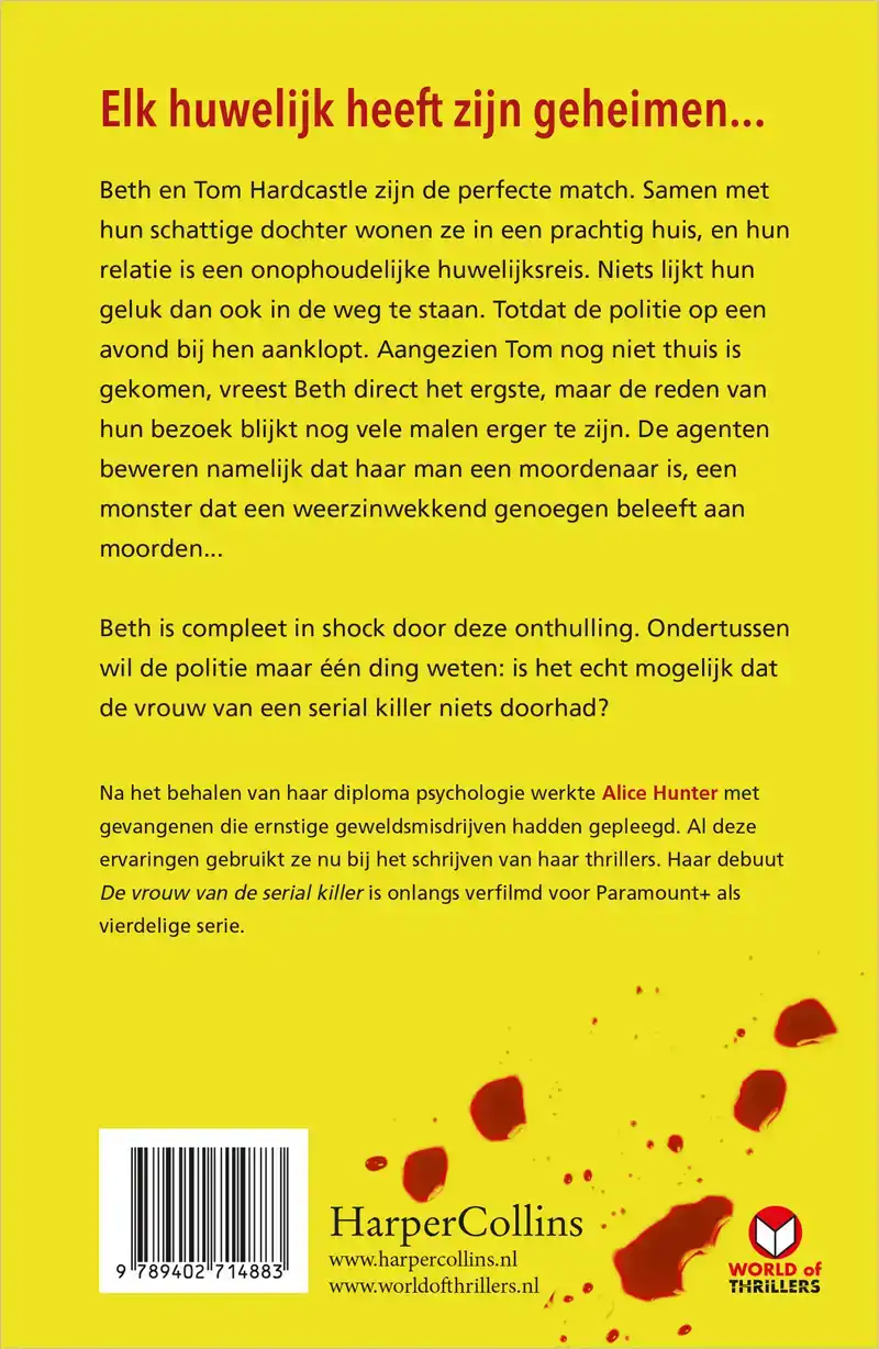 DE VROUW VAN DE SERIAL KILLER