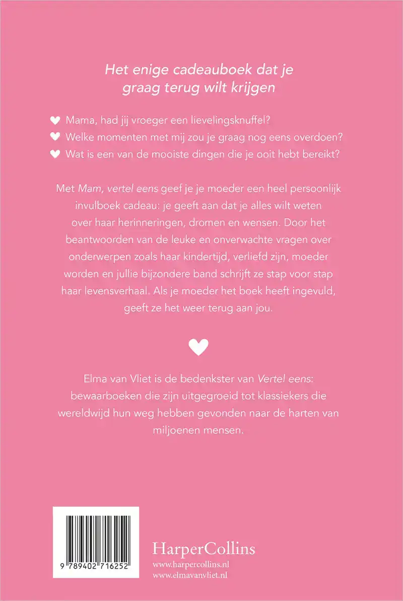 MAM, VERTEL EENS