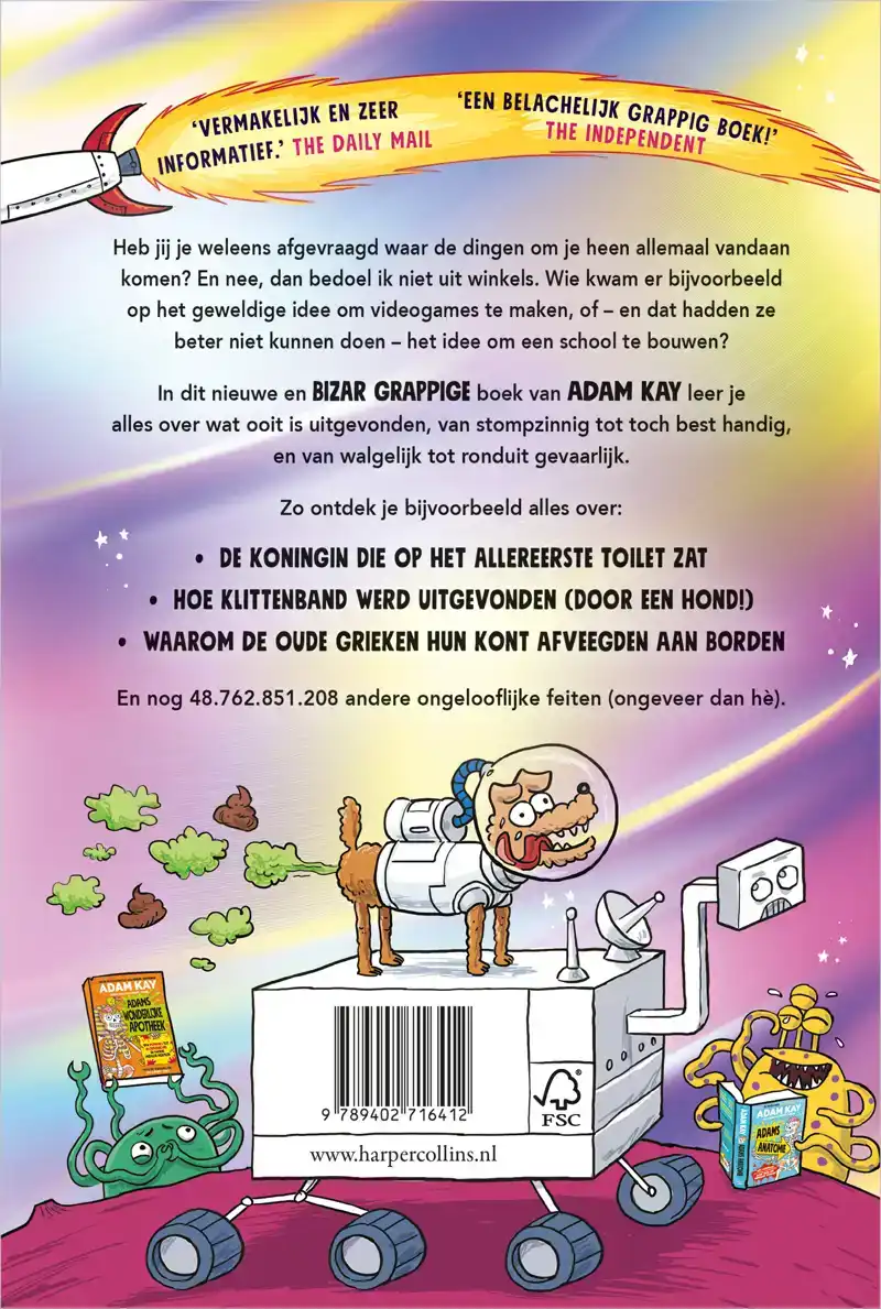 ADAMS UITSTEKENDE UITVINDINGEN