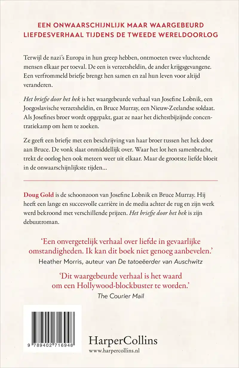 HET BRIEFJE DOOR HET HEK