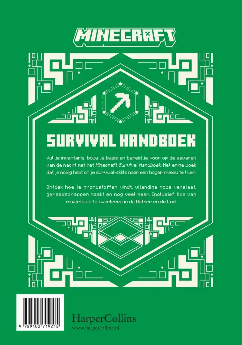 MINECRAFT SURVIVAL HANDBOEK