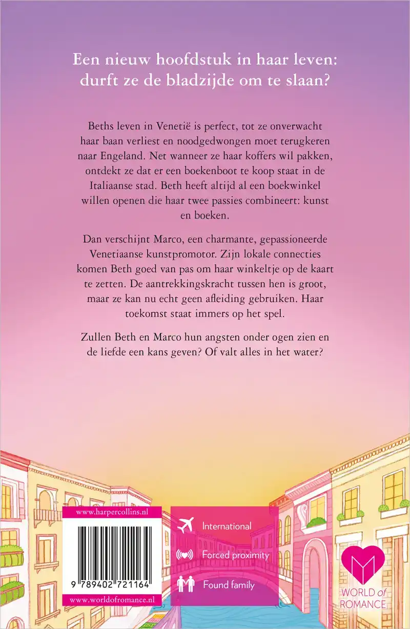 DE BOEKENBOOT IN VENETIE
