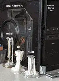 THE NETWORK MUST BE BUILT