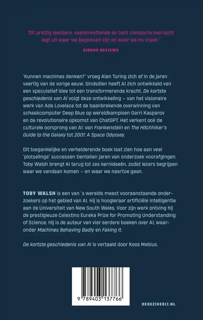 DE KORTSTE GESCHIEDENIS VAN AI