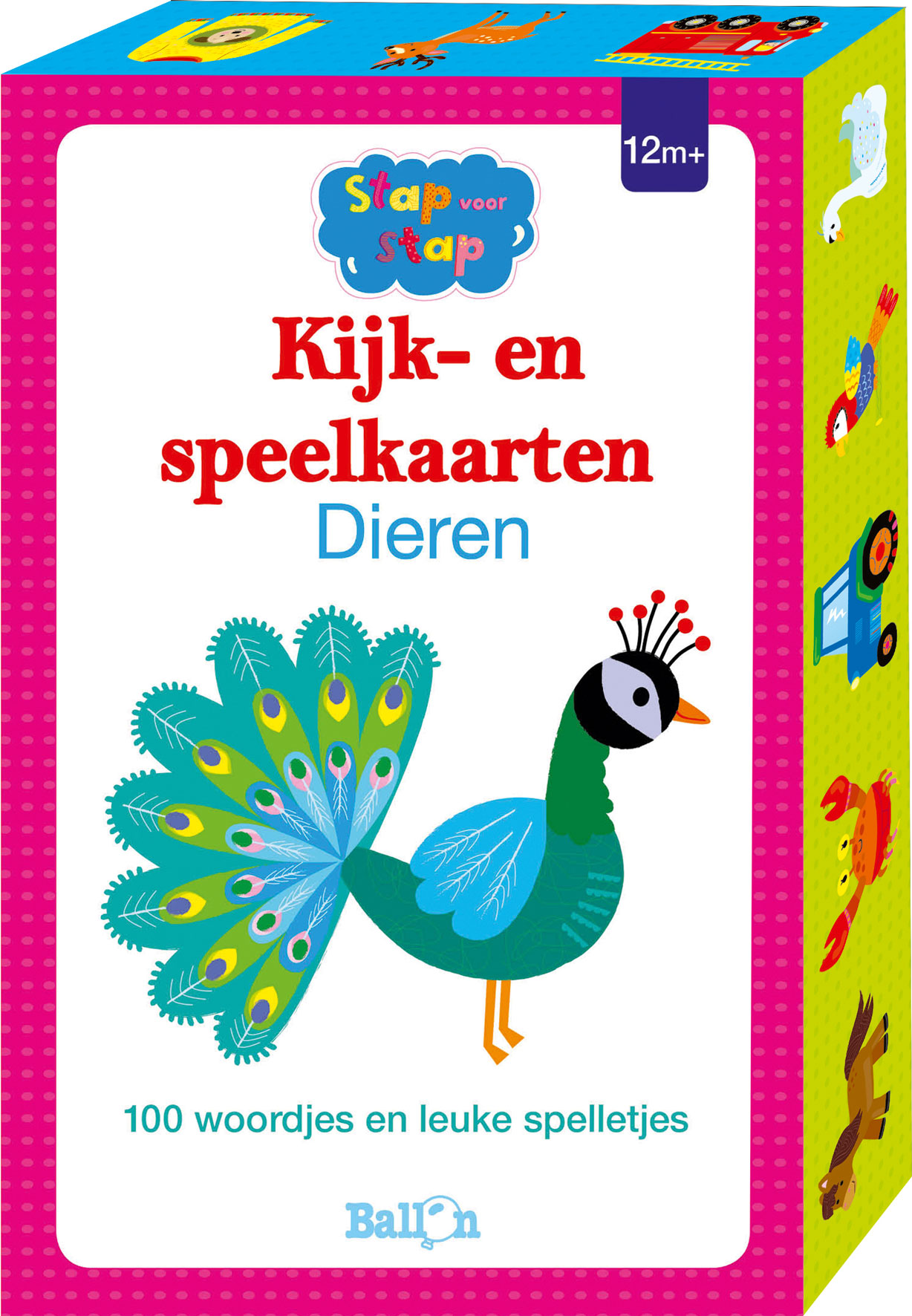 KIJK- EN SPEELKAARTEN DIEREN