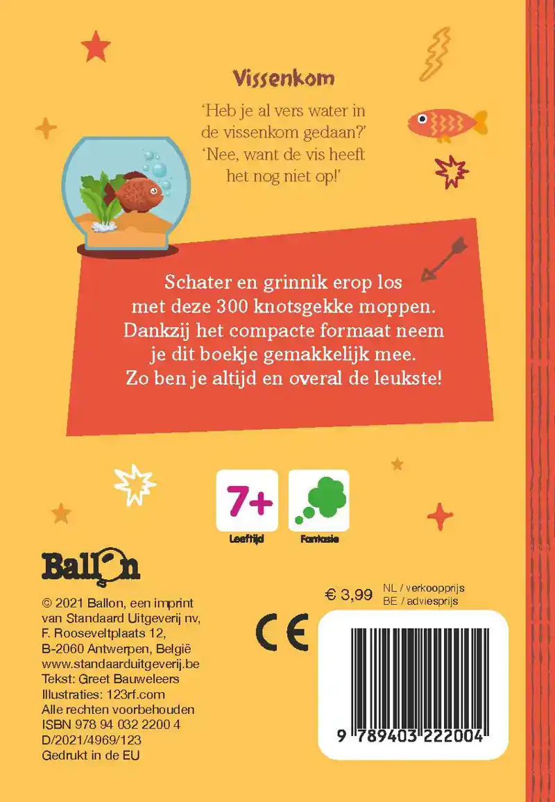 300 KNOTSGEKKE MOPPEN VOOR KINDEREN