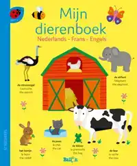 MIJN DIERENBOEK - NEDERLANDS, FRANS, ENGELS