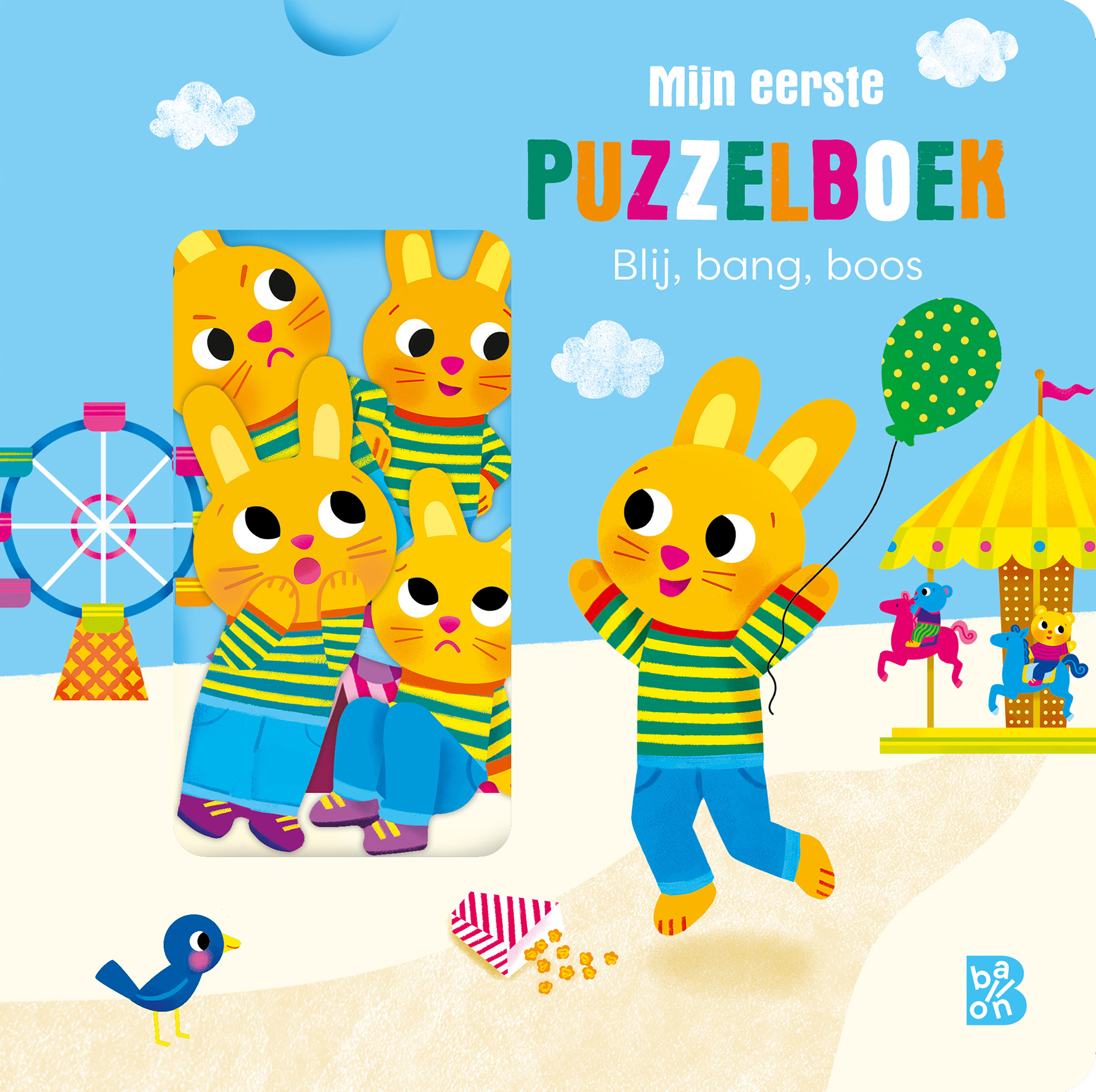 PUZZELBOEK: BLIJ, BANG, BOOS