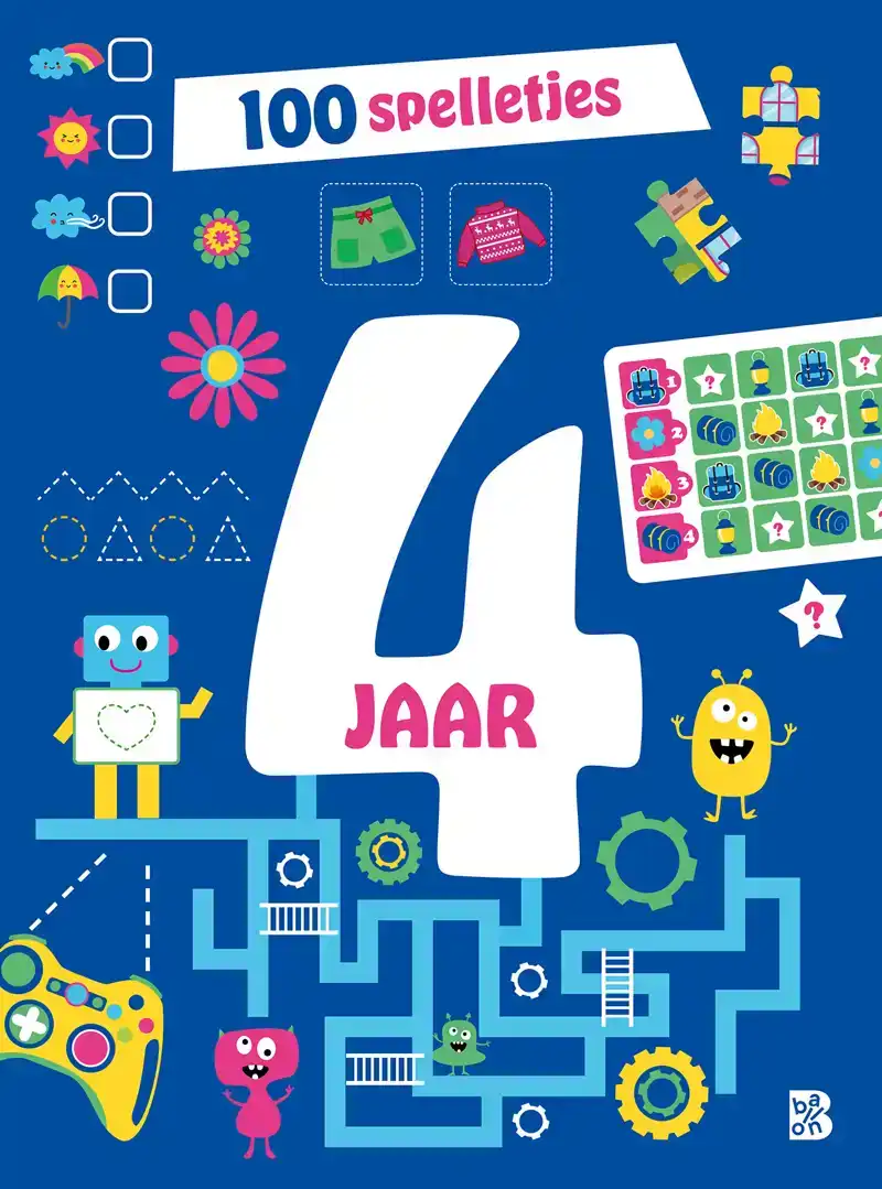 100 SPELLETJES VOOR 4-JARIGEN