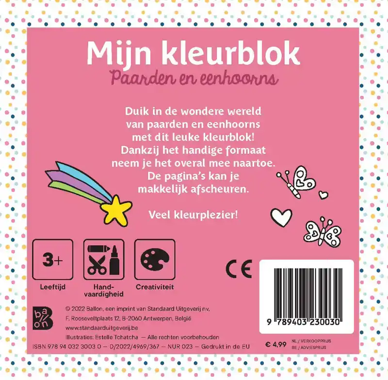 MIJN KLEURBLOK: PAARDEN EN EENHOORNS