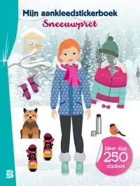 MIJN AANKLEEDSTICKERBOEK: SNEEUWPRET