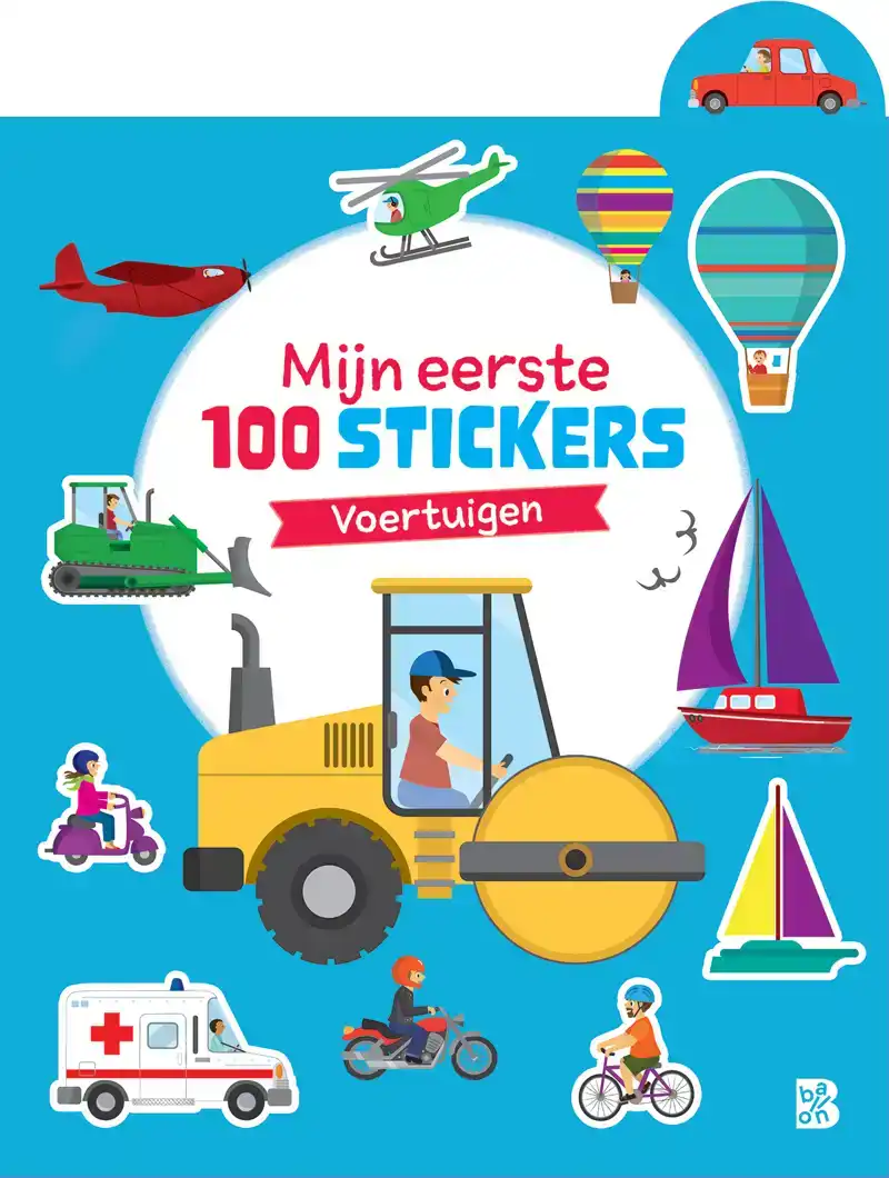 MIJN EERSTE 100 STICKERS: VOERTUIGEN