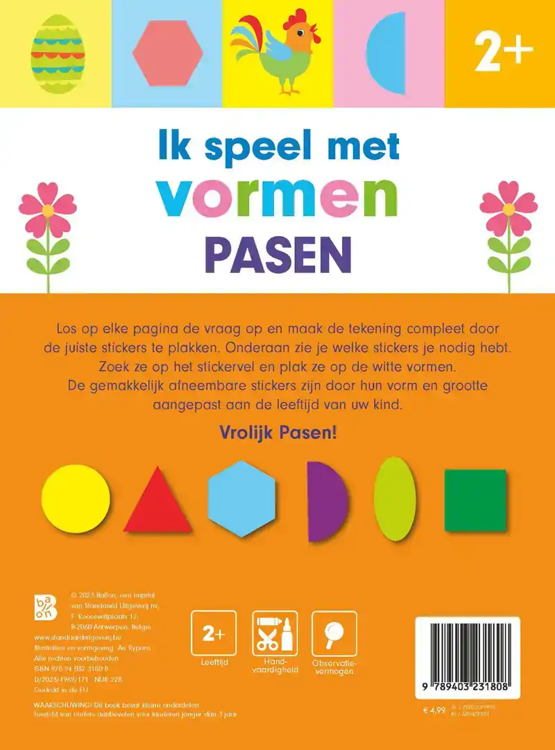 IK SPEEL MET VORMEN PASEN