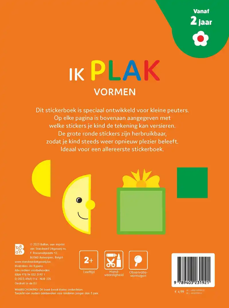 IK PLAK - VORMEN