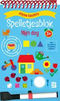 SPELLETJESBLOK MET VILTSTIFT 3+ MIJN DAG