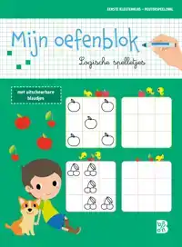 MIJN OEFENBLOK: LOGISCHE SPELLETJES (EERSTE KLEUTERKLAS - PE