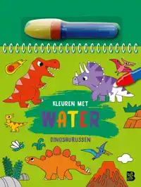 IK KLEUR MET WATER: DINOSAURUSSEN