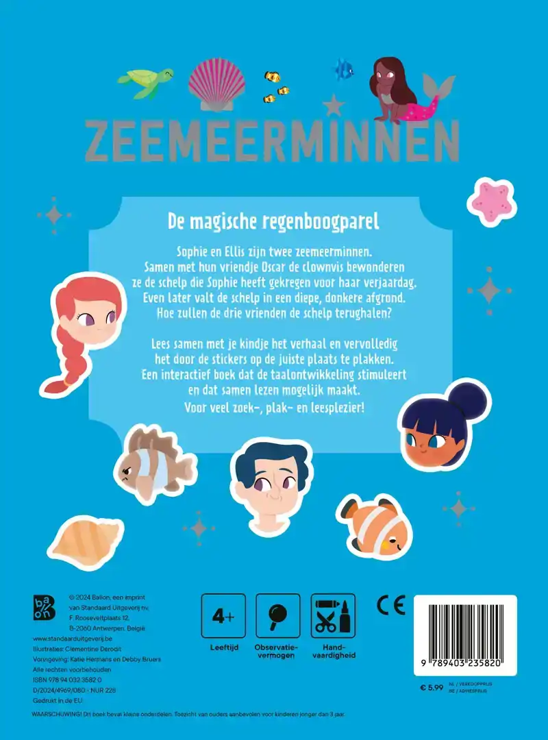 ZEEMEERMINNEN: DE MAGISCHE REGENBOOGPAREL