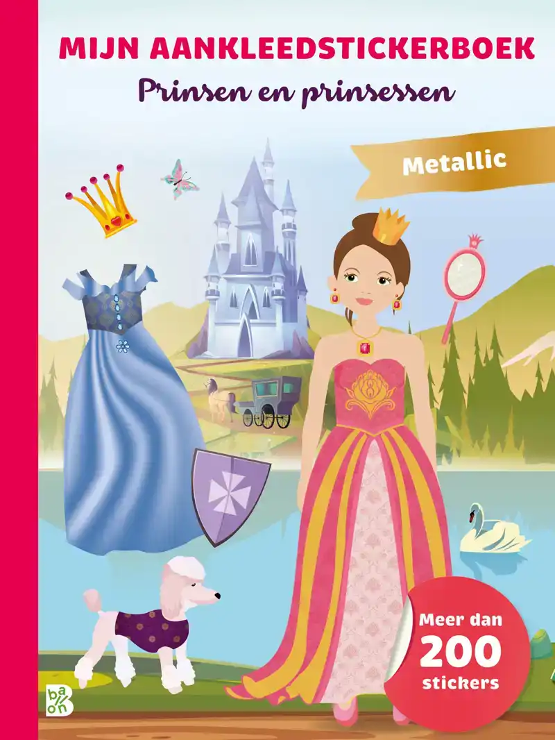 MIJN AANKLEEDSTICKERBOEK: PRINSEN EN PRINSESSEN