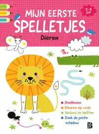 MIJN EERSTE SPELLETJES: DIEREN (2-3 JAAR)