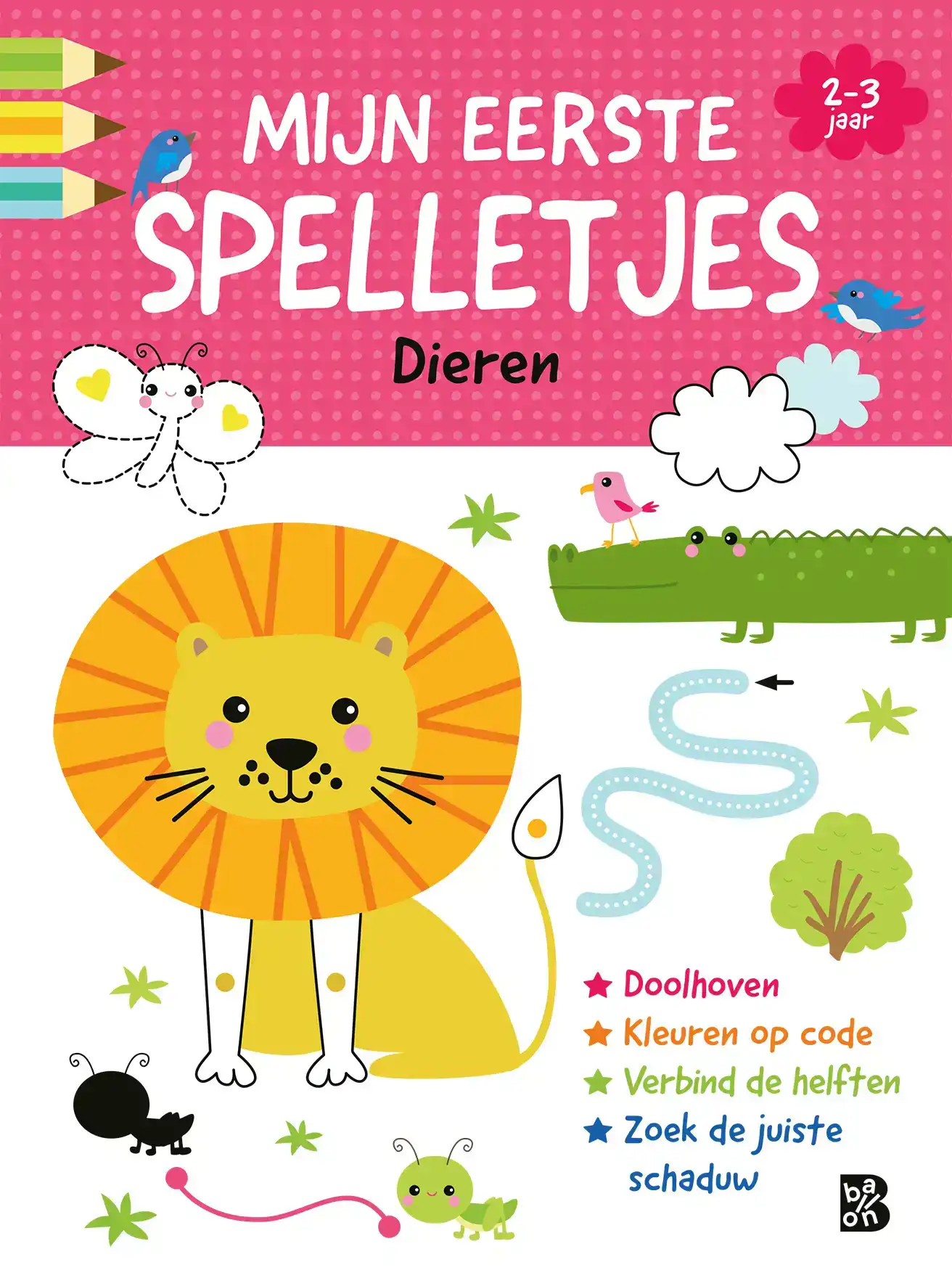 MIJN EERSTE SPELLETJES: DIEREN (2-3 JAAR)