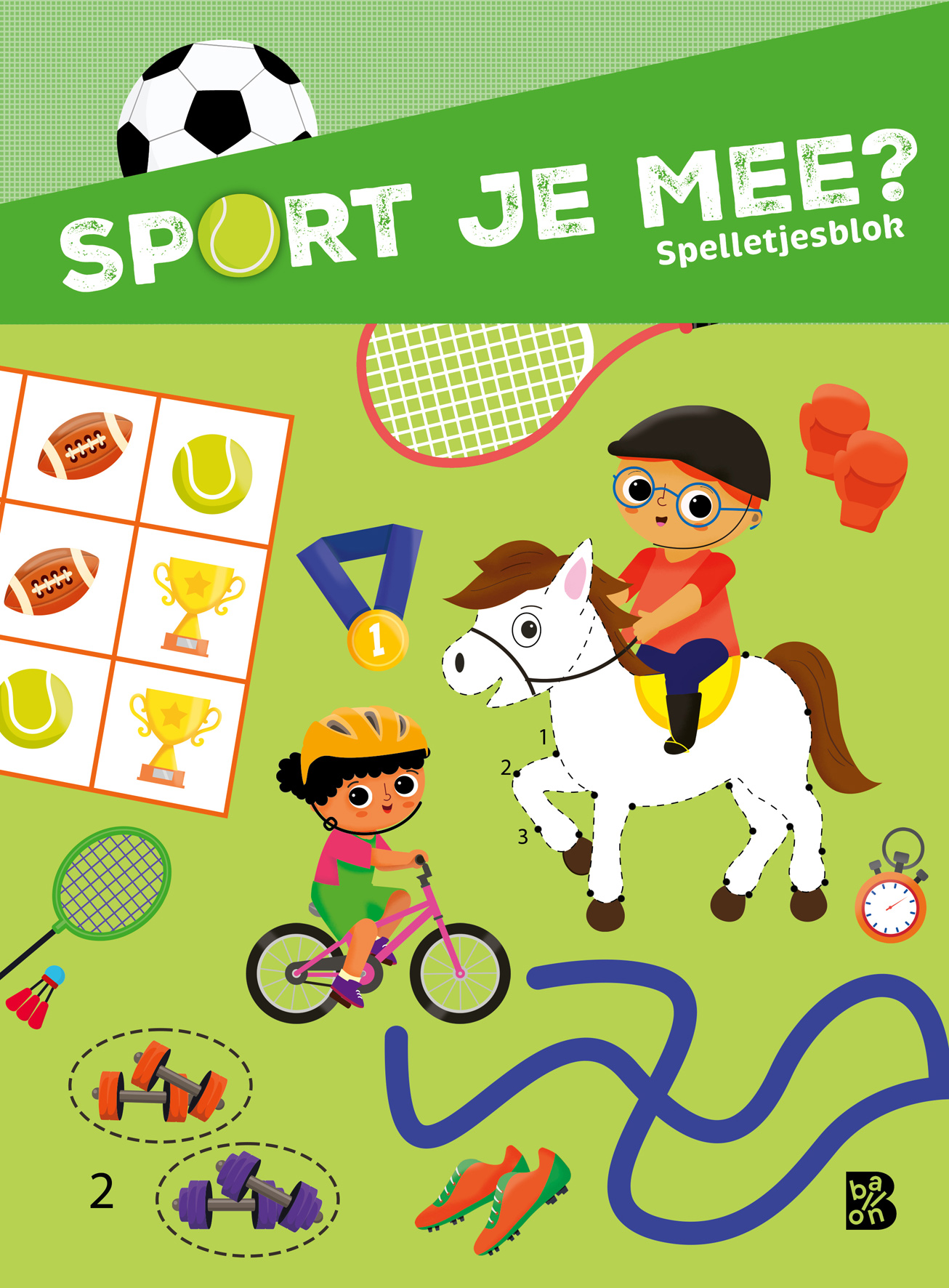SPORT JE MEE? SPELLETJESBLOK