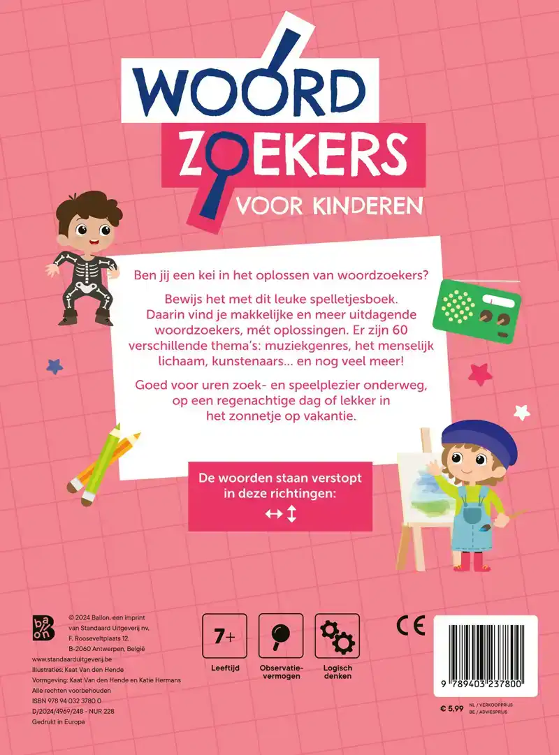 WOORDZOEKERS VOOR KINDEREN